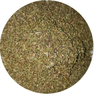 herbes de marjolaine, plante médicinale et épice en vrac