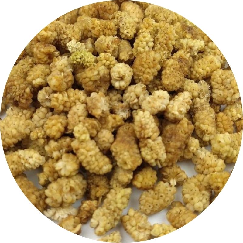 fruits de mûrier blanc