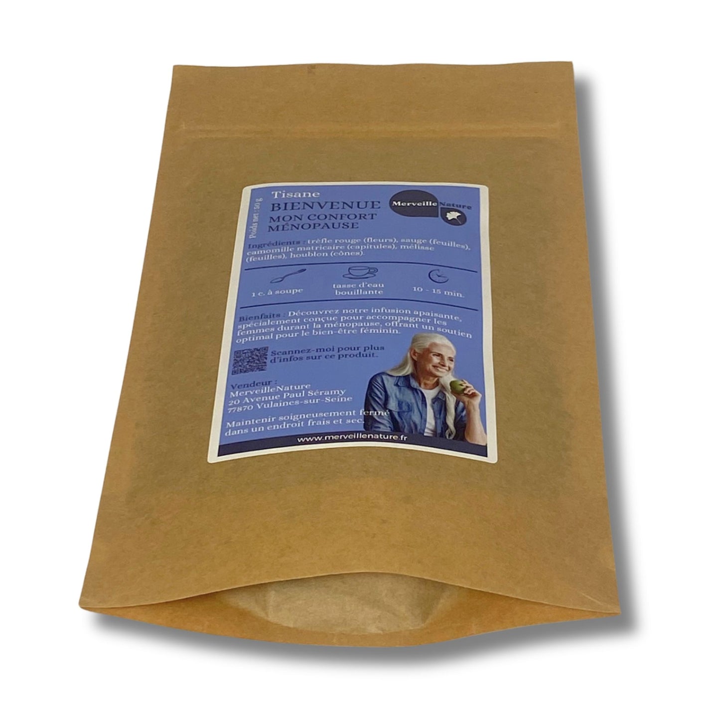 sachet de tisane pour menopause
