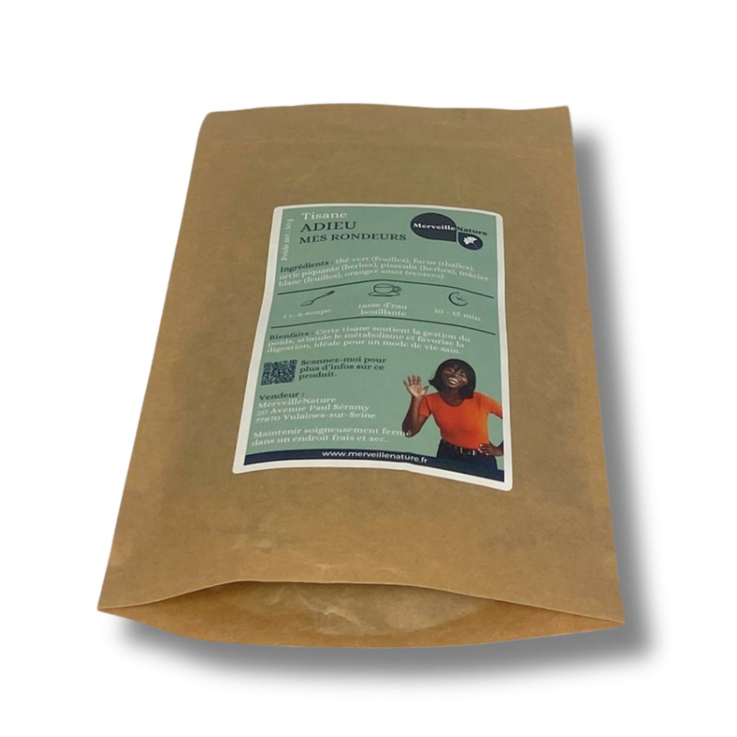 sachet de tisane pour une belle ligne