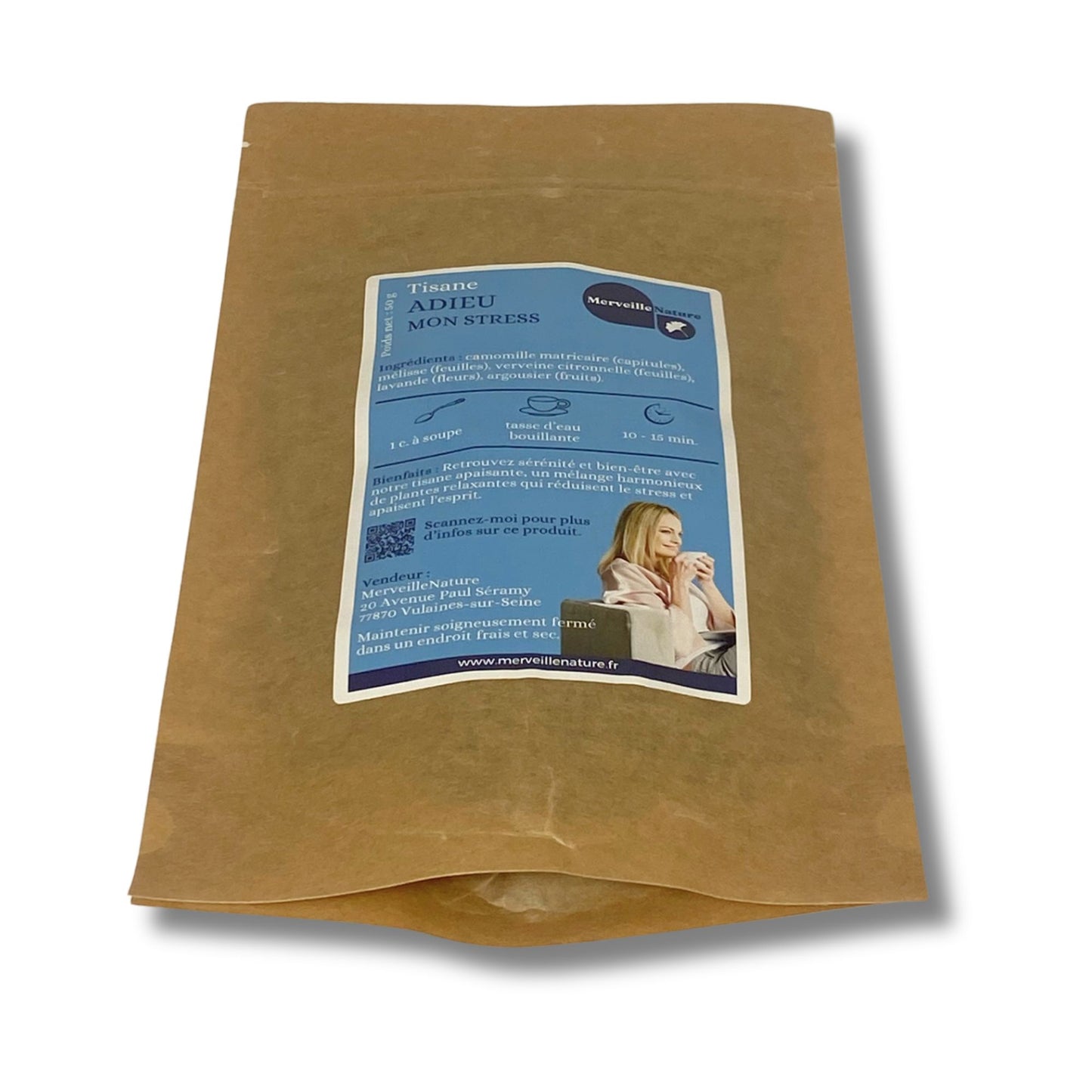 sachet de tisane pour la relaxation