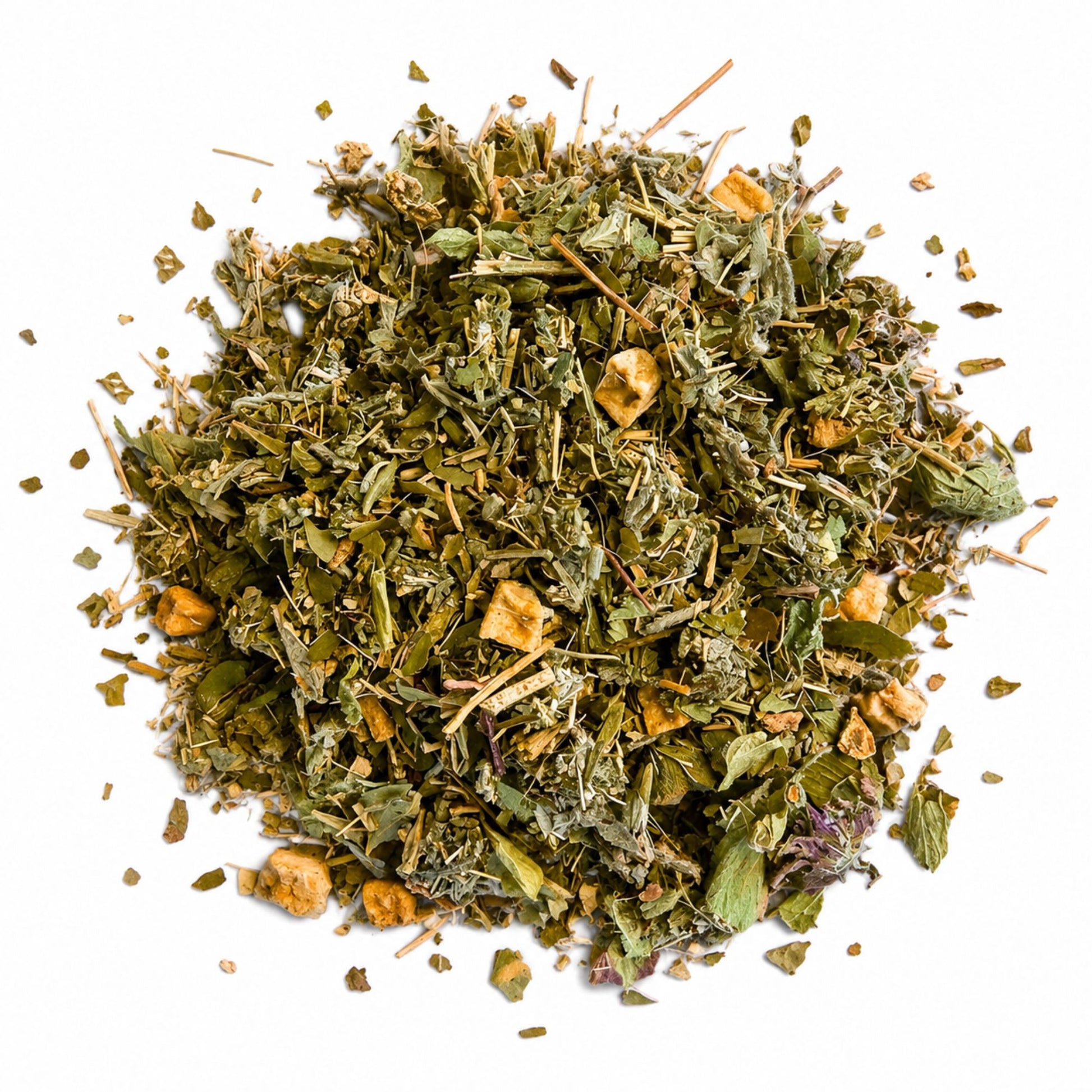 Mélange de plantes en vrac de la tisane Adieu Ma Fatigue Mentale MerveilleNature, infusion pour revitaliser votre esprit et renforcer votre énergie 